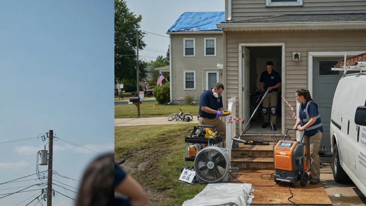 Water Damage Repair in Bluffton, IN near me